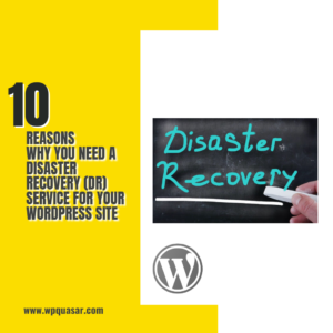 Read more about the article 10 reasons why you need a disaster recovery (DR) service for your WordPress site