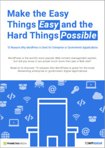 Free eBook: 10 Reasons Why WordPress is Great for Enterprise or Government Applications